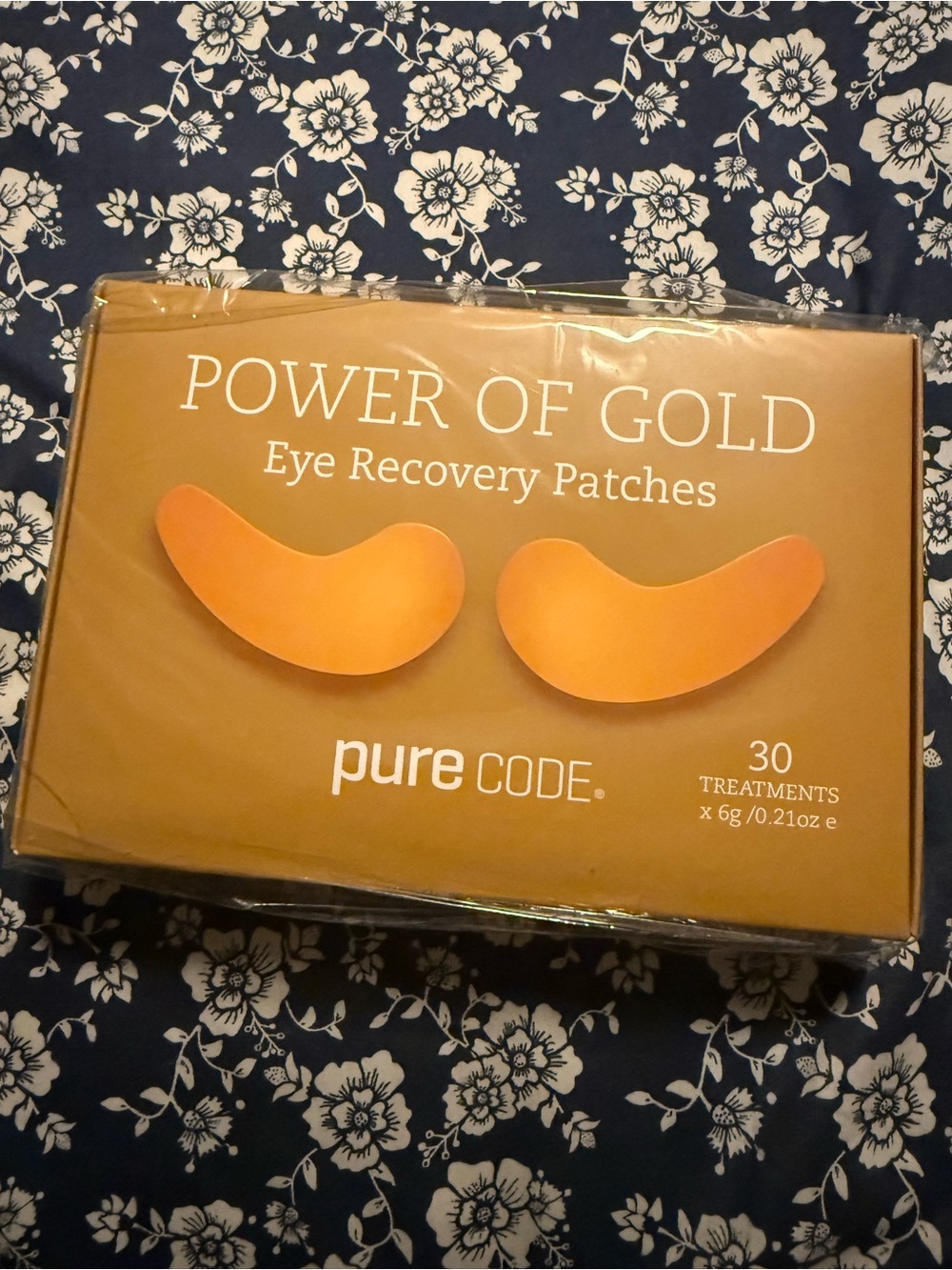 Power of Gold Eye Recovery Patches — Gold PURE CODE New Box 30 packs of 2